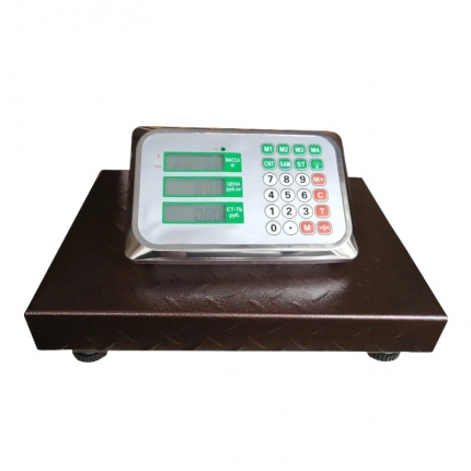 Весы бытовые GreatRiver DH-702Е (150кг/20г;30x40) LCD радиоканал